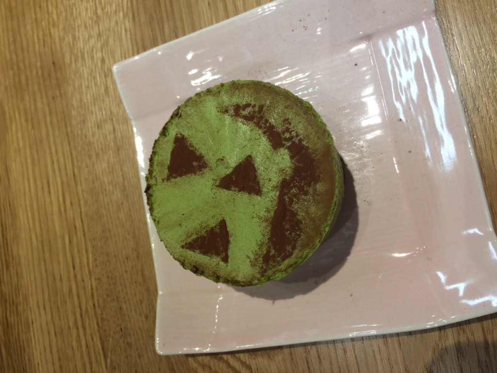 monster green tea matcha cheesecake