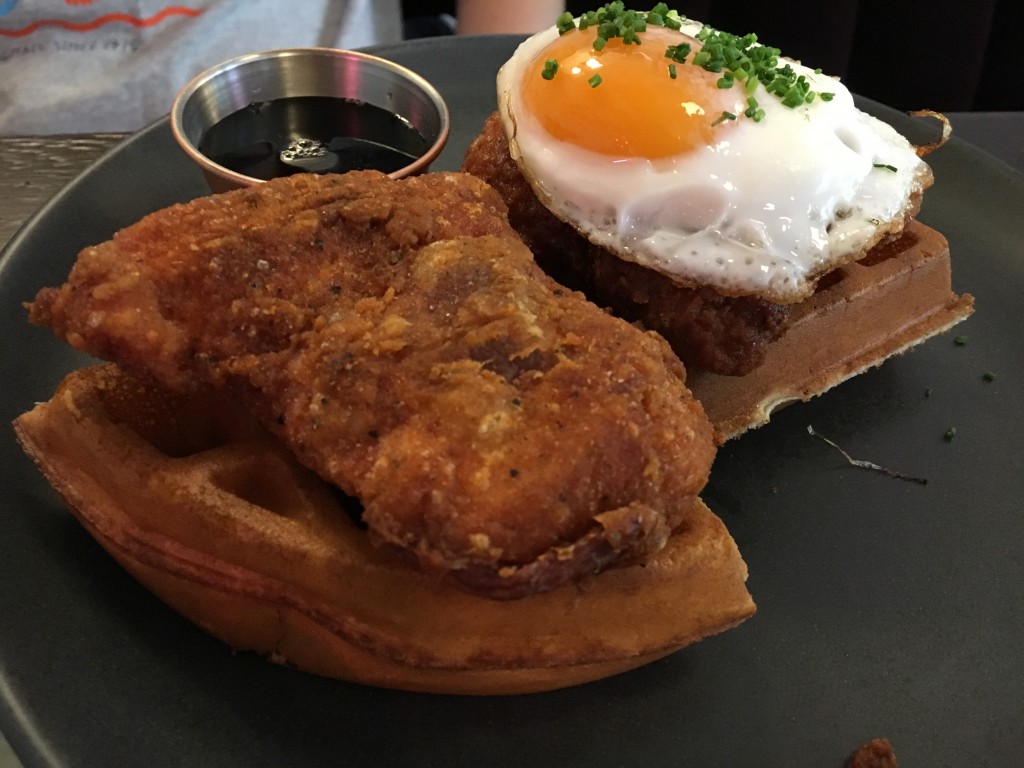 chicken-and-waffles-with-egg-dirty-bones-shoreditch