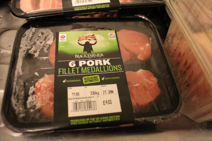 Black Farmer pork medllions