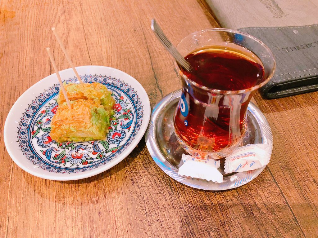Efes Turkish tea