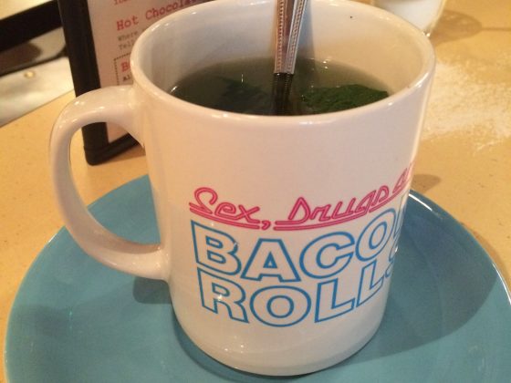 The Breakfast Club Canary Wharf mint tea