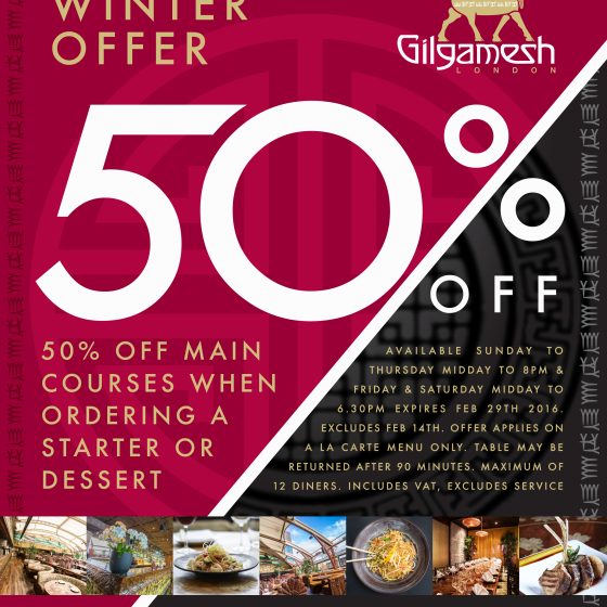 Gilgamesh 50% Offer