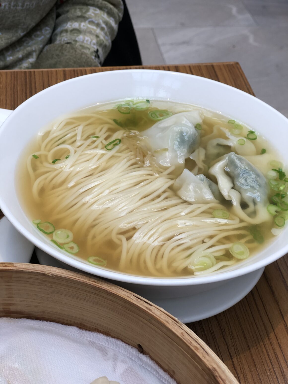 dumpling noodle soup