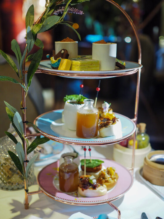 The Chinese Whispers Afternoon tea at One Michelin star Kai Mayfair