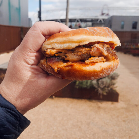 From The Ashes Pork Shoulder Doughnut