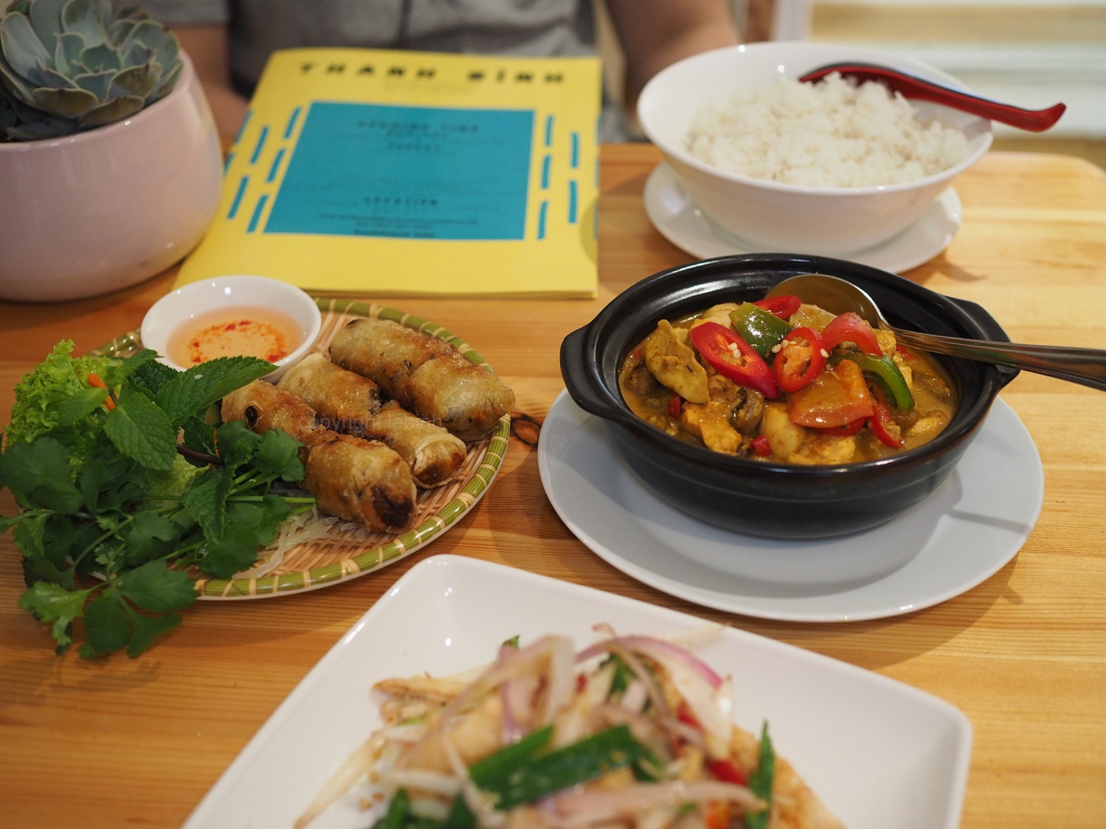 A meal at Thanh Binh Camden