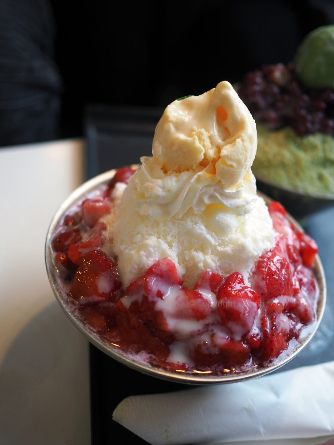 Cake & Bingsoo Cafe Korean Style desserts review the food connoisseur