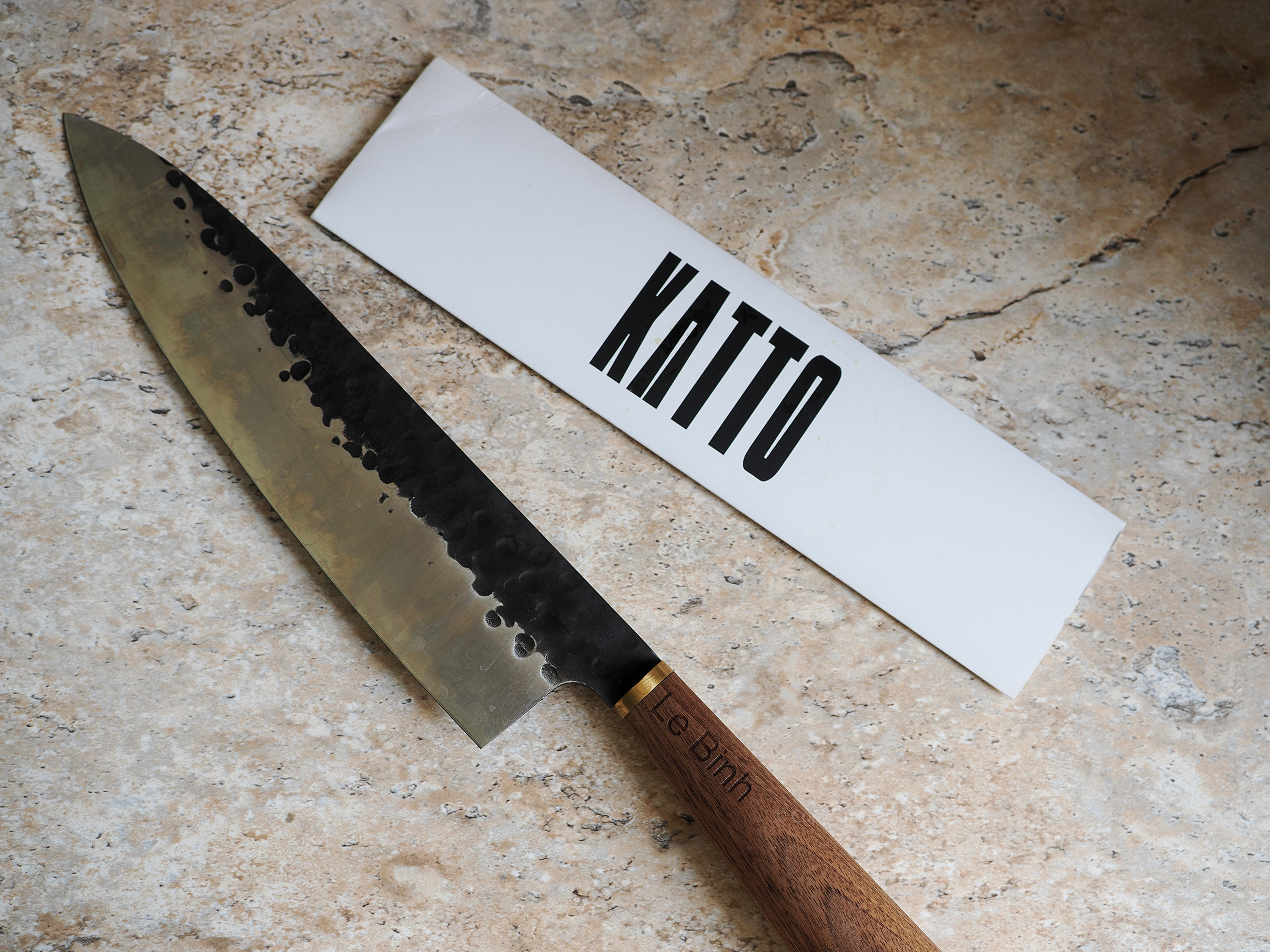 Katto personalised knife with scabard
