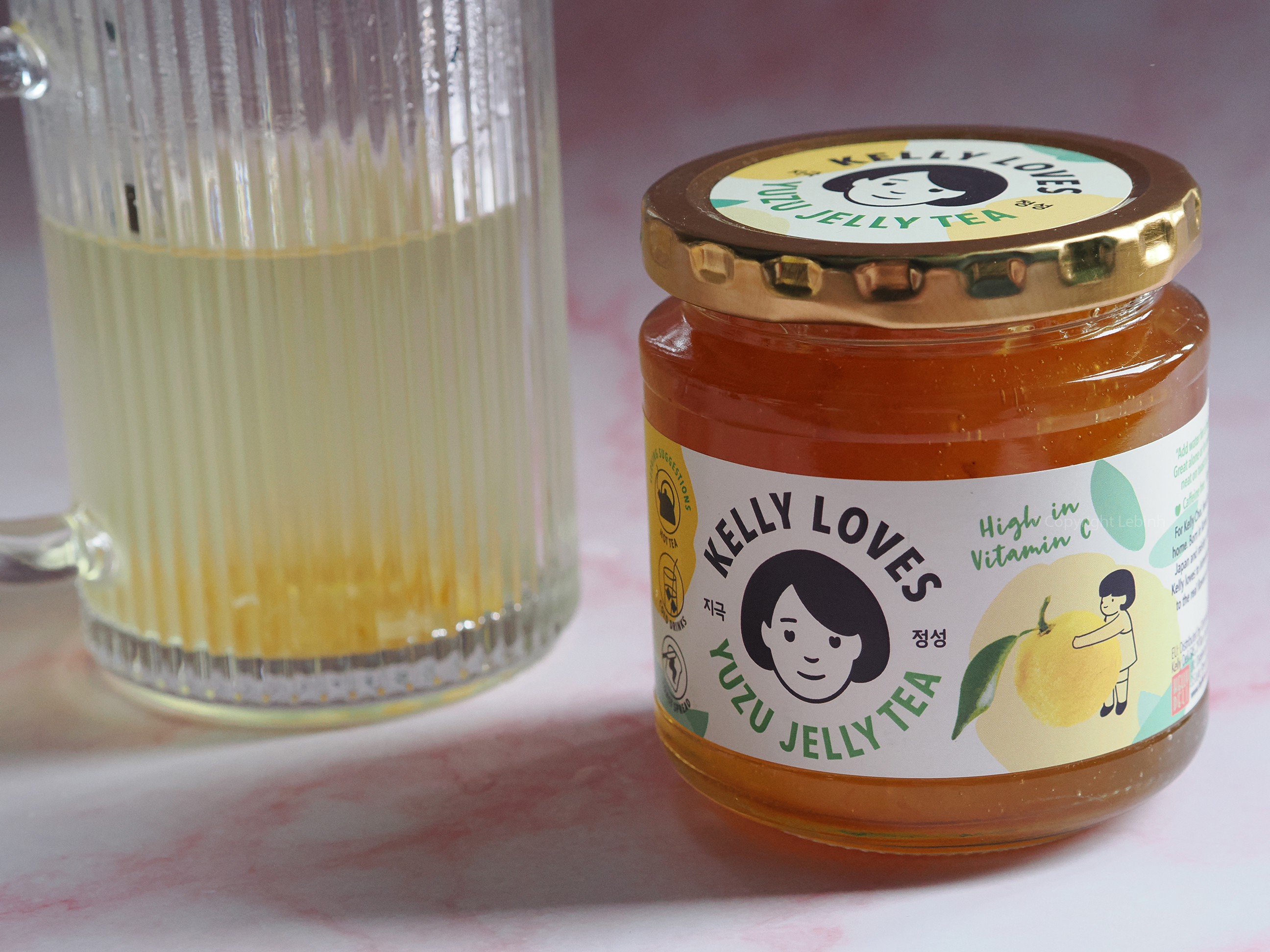 Yuzu Jelly Tea Kelly loves jar