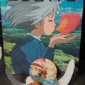 Loewe x Howl's Moving castle paper bag and macarons