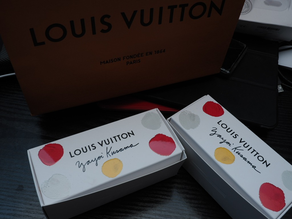 Louis Vuitton x Yayori Kusama London Harrods limited edition bag box