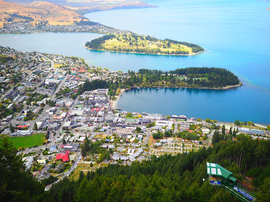 view of Queenstown New Zealand