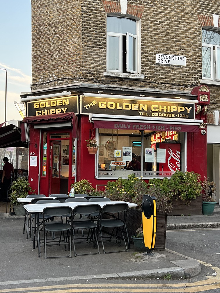 The Golden Chippy Greenwich