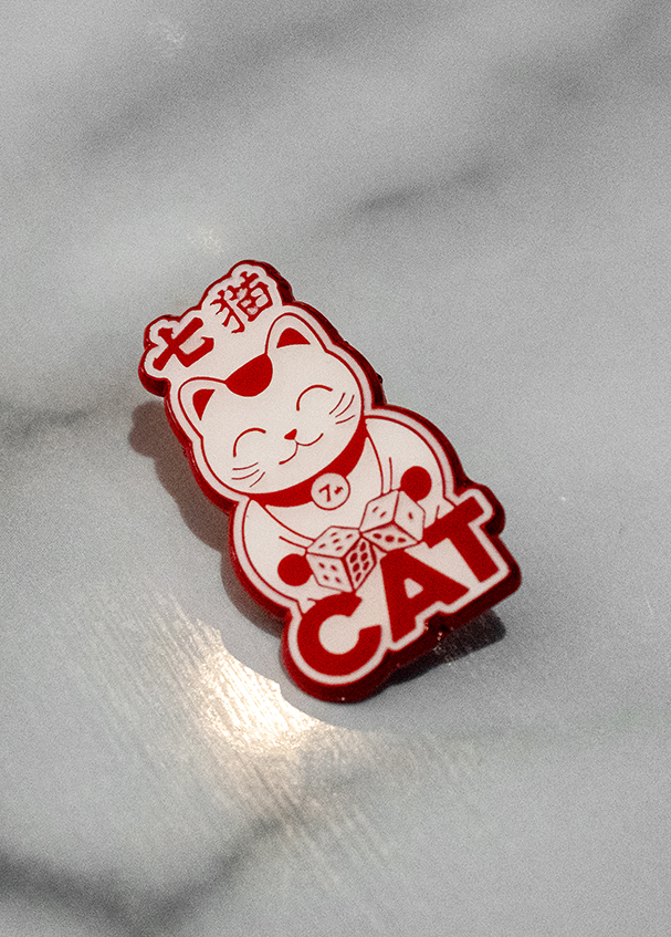 七猫 badge pin