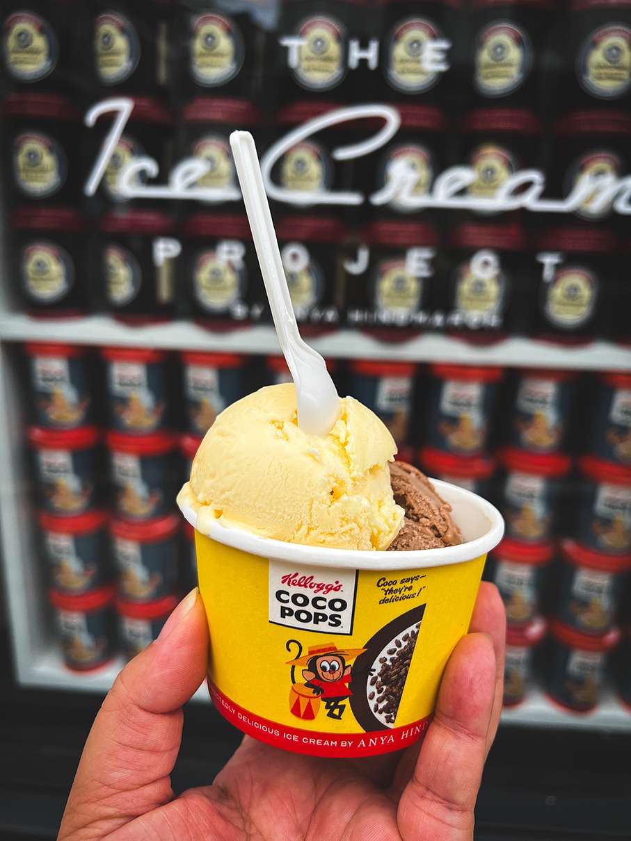 Kellogg's Coco Pops Anya Hindmarch The ice cream project
