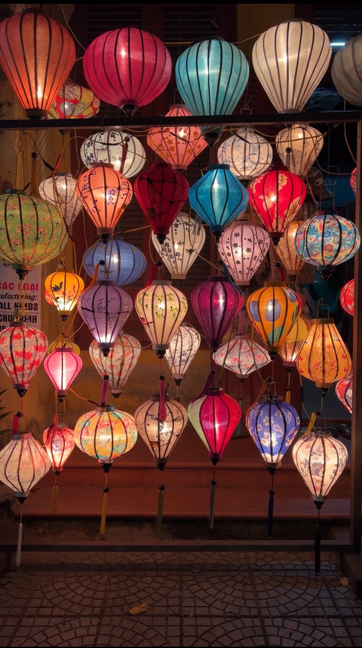 Lanterns in Hoi An Ancient city of Vietnam