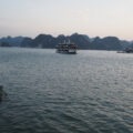 sunet UNESCO World Heritage Site Ha Long Bay sea