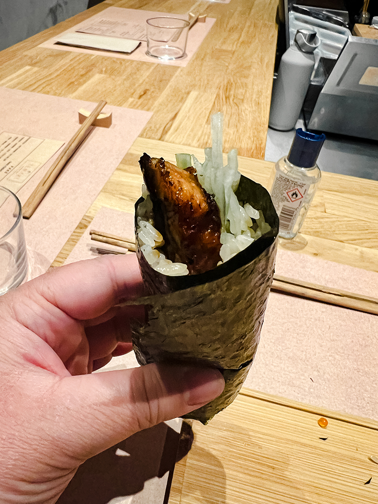 BBQ eel - Temaki handroll bar