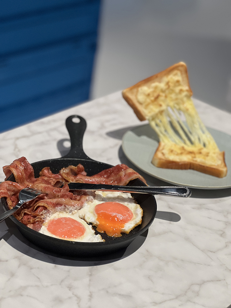 breakfast brunch food replica