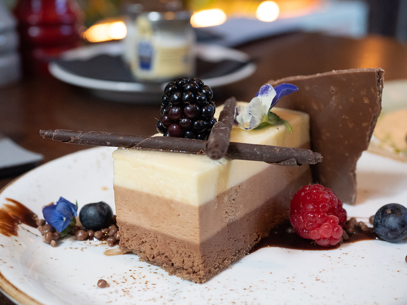 trio of chocolate