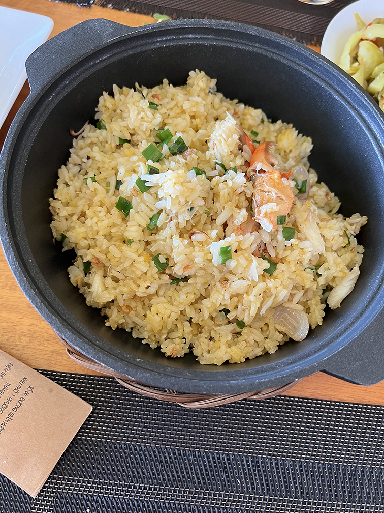 Cơm Chiên Cua Cà Mau mud crab fried rice
