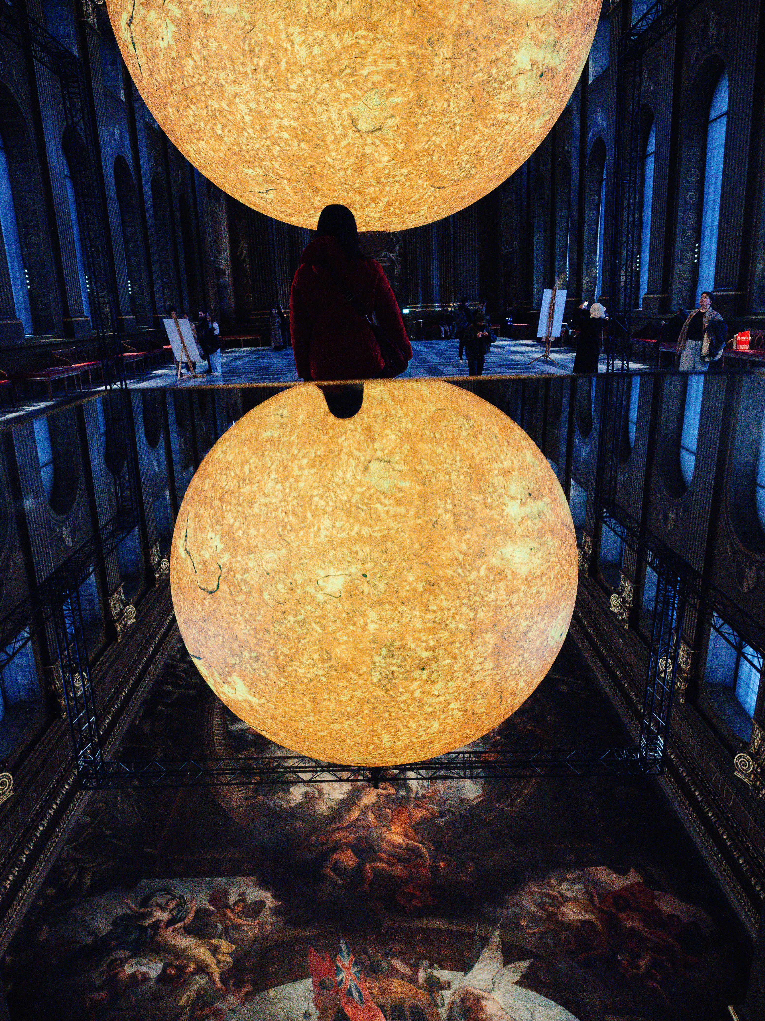 Old Royal college with Luke Jerram helios