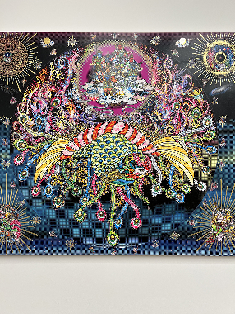Takashi Murakami Flaming Vermillion Bird