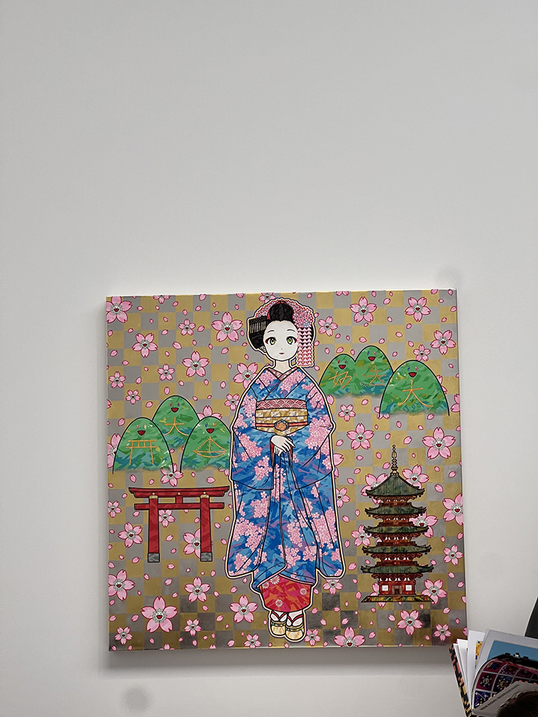 Takashi Murakami Maiko in Springtime Kyoto