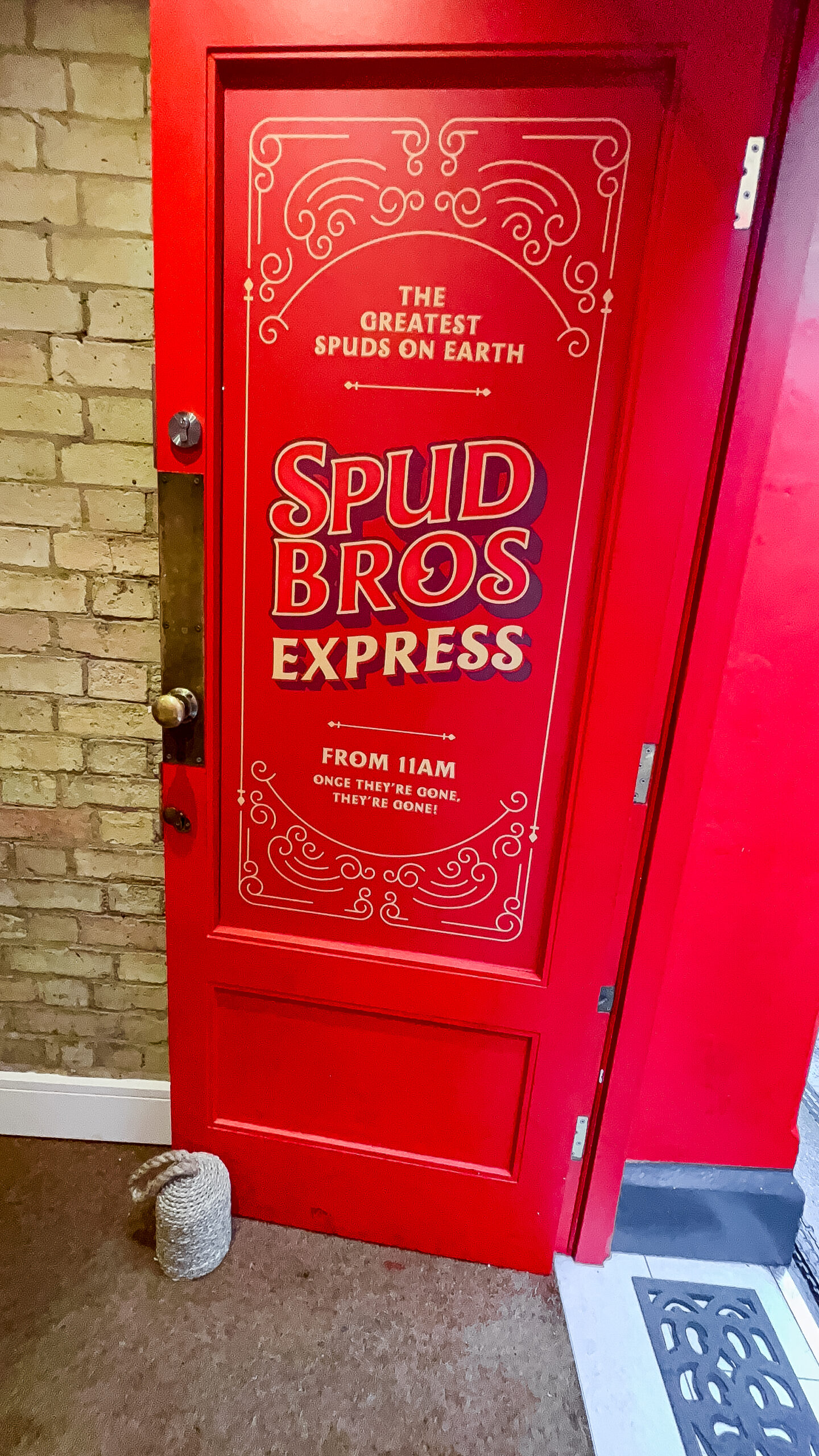 door Spud Bros Express