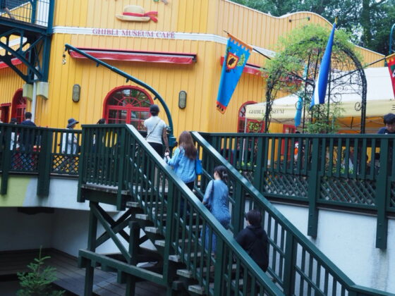 Ghibli museum Strawhat cafe