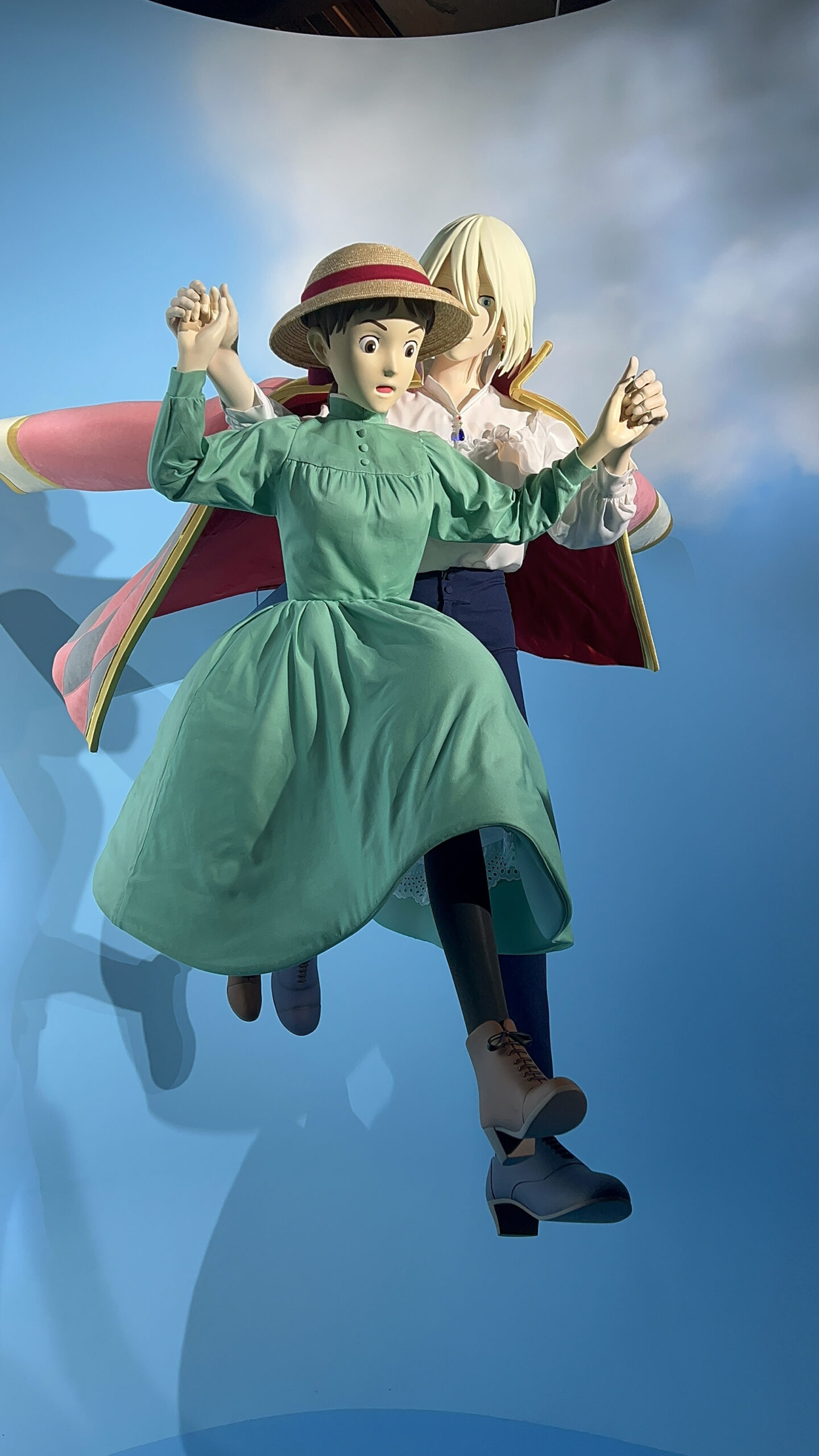 Sophie and Howl 3D sculpture