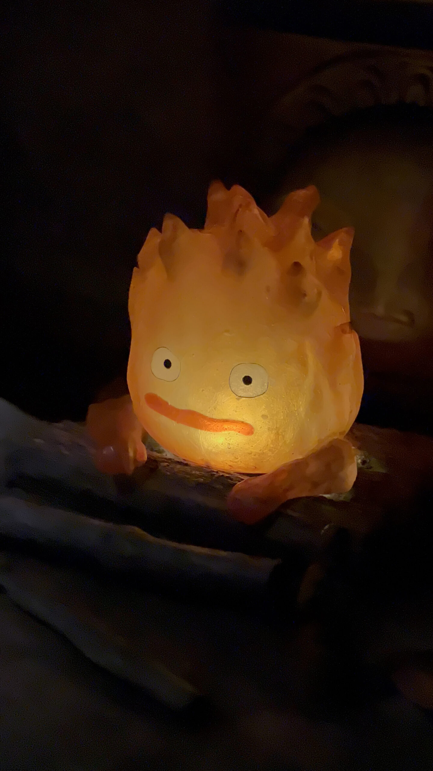 calcifer Howl's moving castle cooking scene