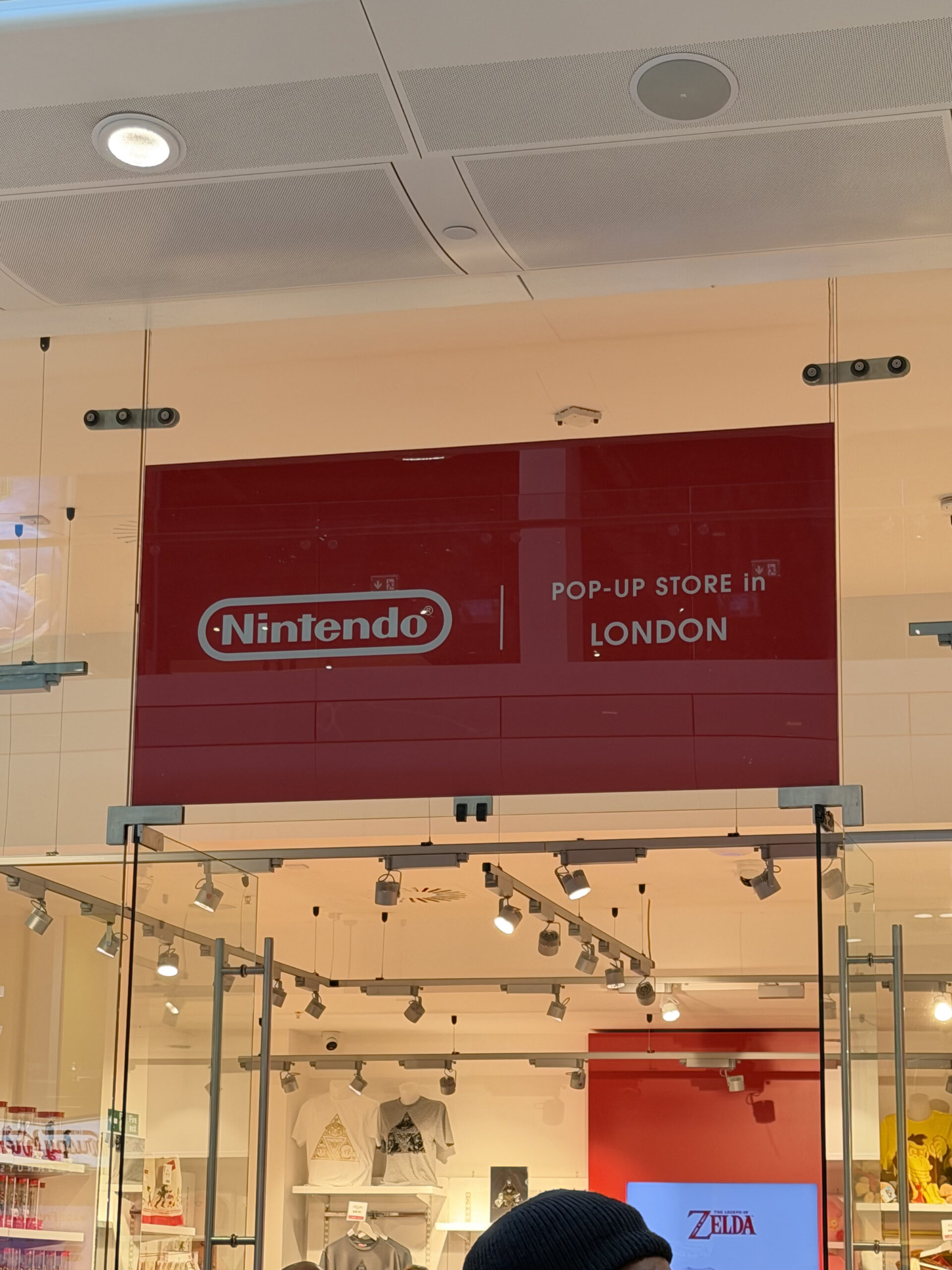 Nintendo London pop up Westfield London
