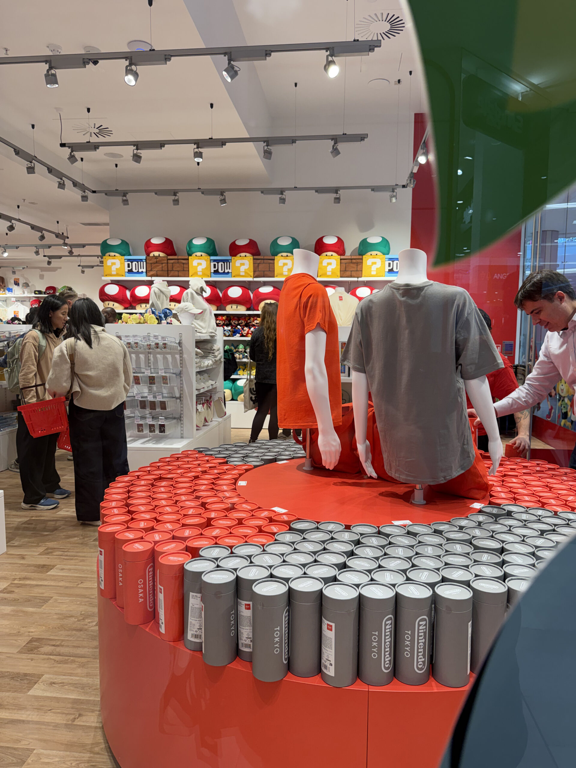 Nintendo London pop up merch