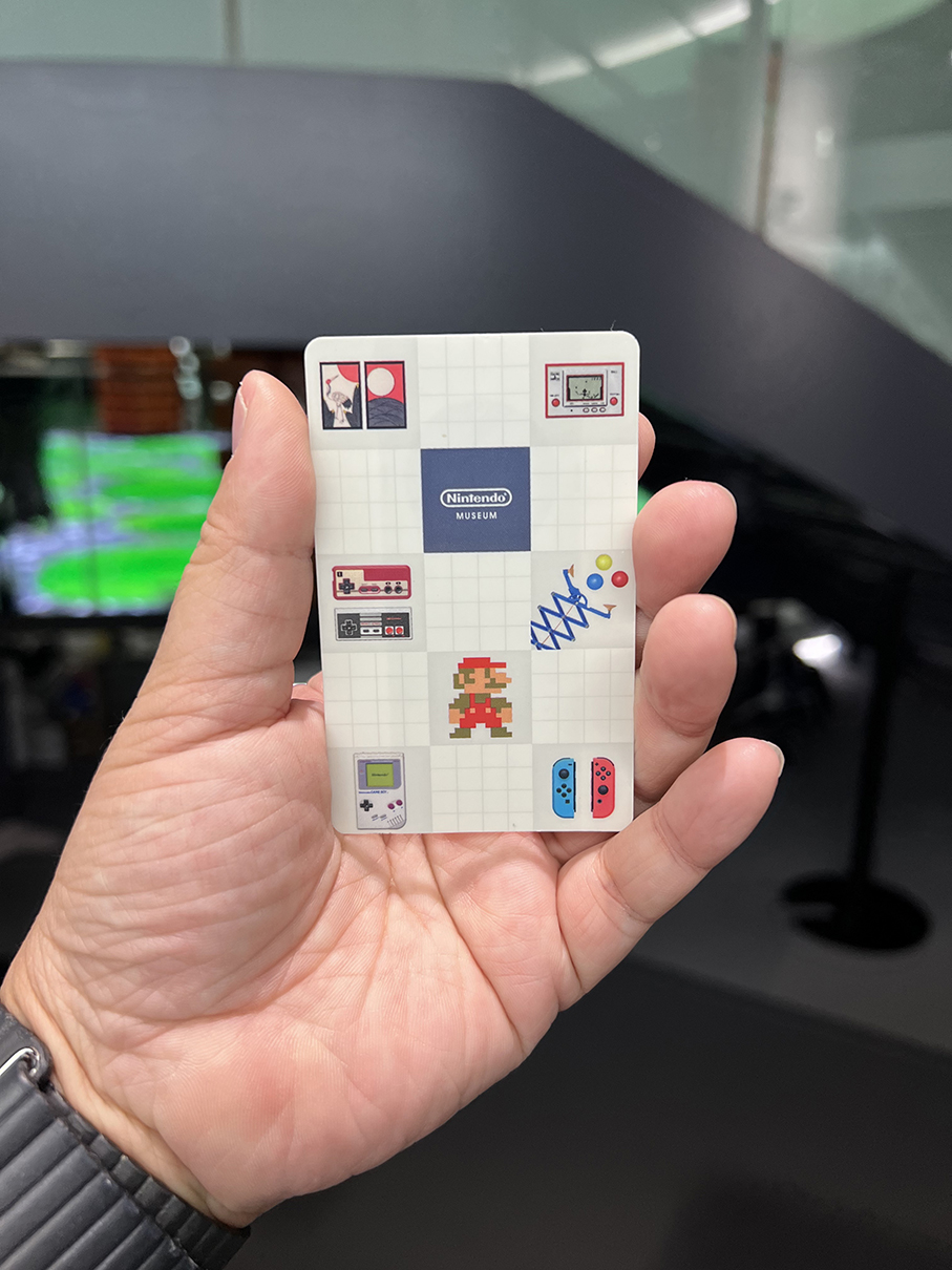 Nintendo player card
