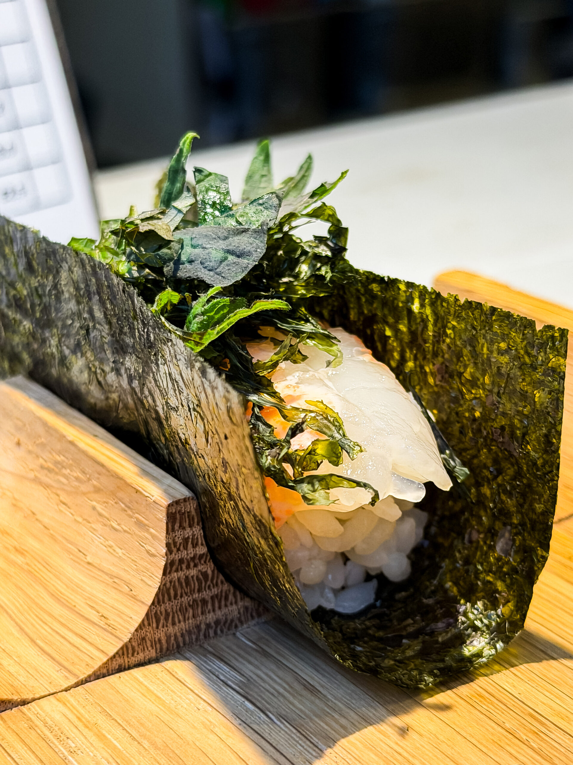 Red Prawn temaki