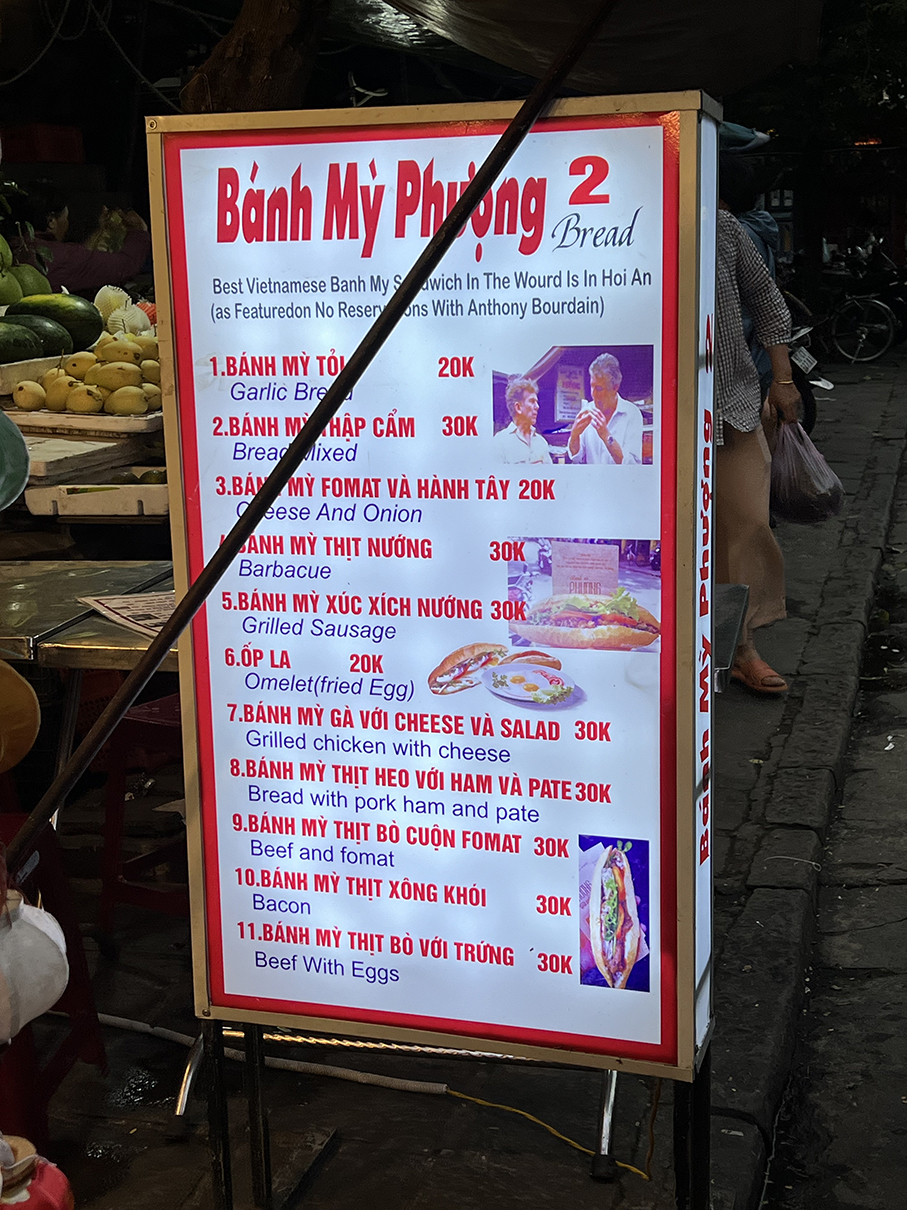 Bánh Mì Phượng 2 hội an