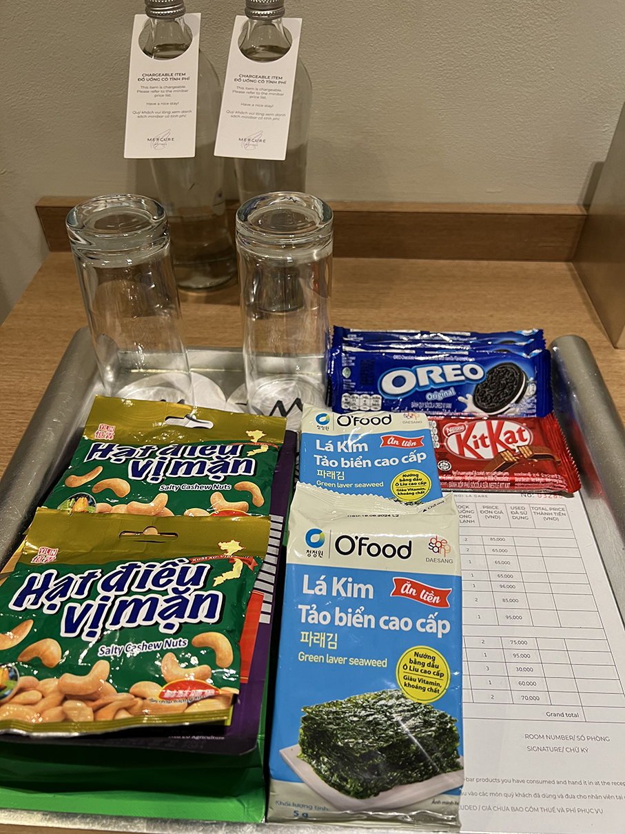 snacks Mercure Hanoi La Gare