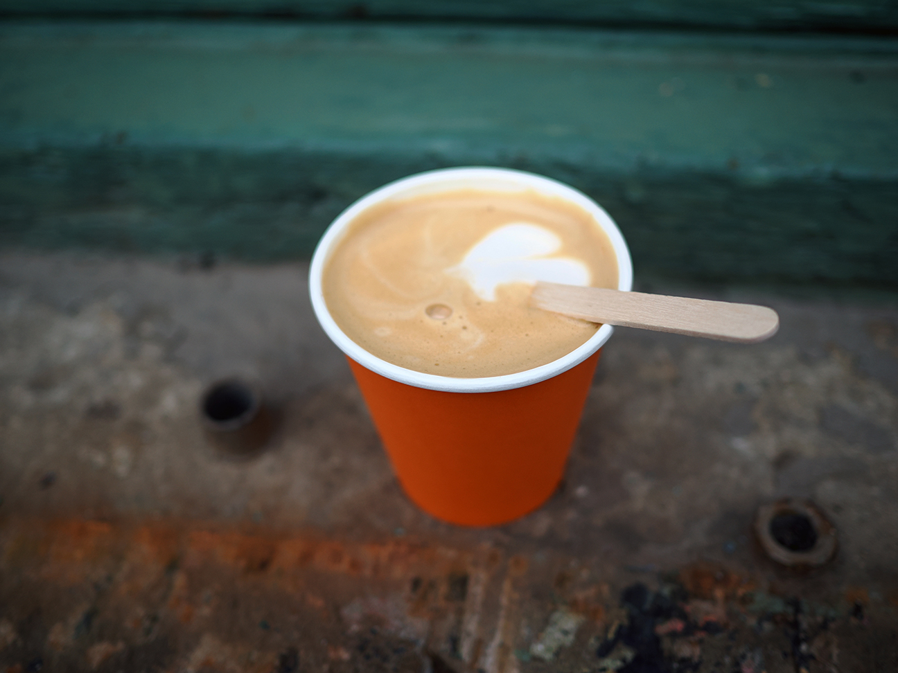 Flat white oat milk Forno