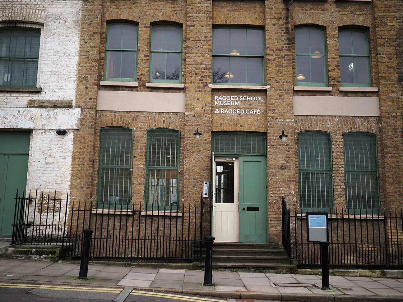 The Ragged School museum and Ragged Cafe