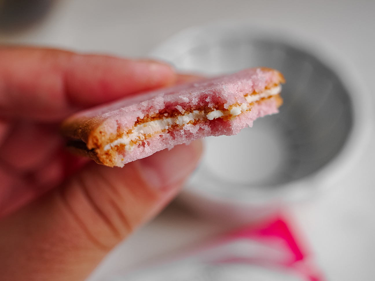 Hokkaido strawberry cookie 2