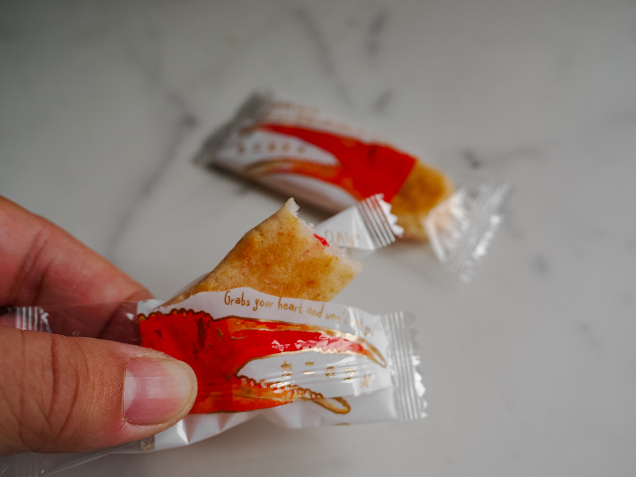 Marukin Shokuhin Crab arare crackers