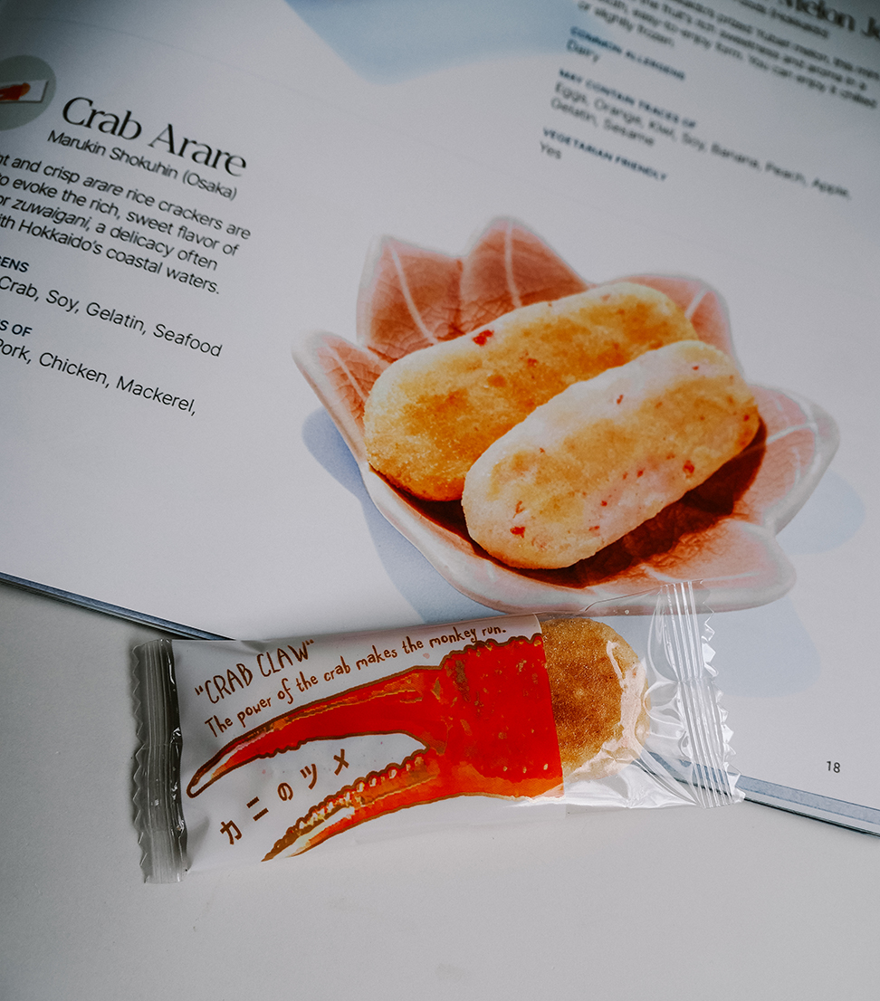 Osaka spread Marukin Shokuhin Crab arare