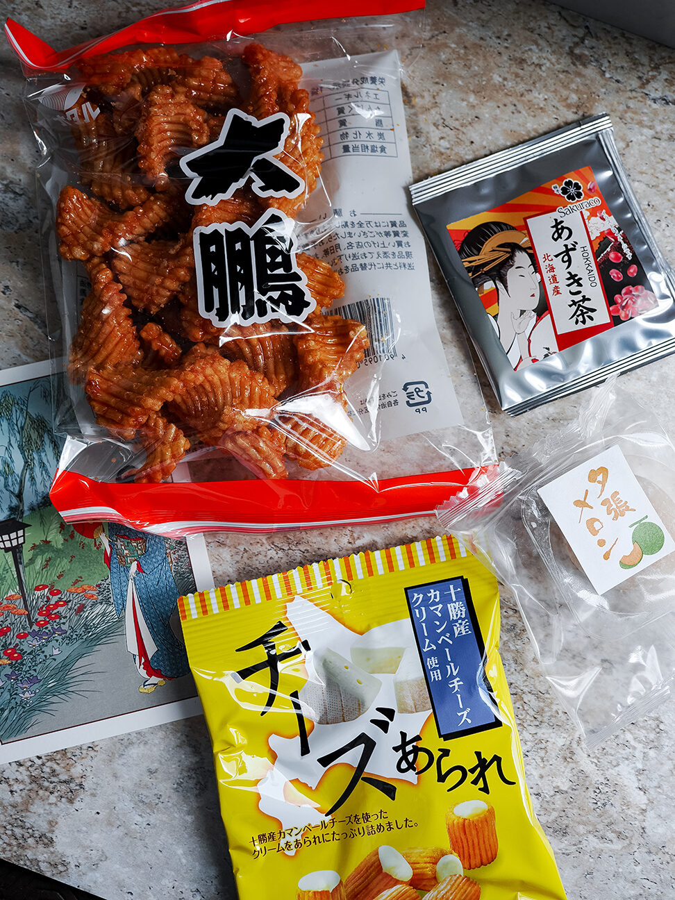 artisan Japanese snacks