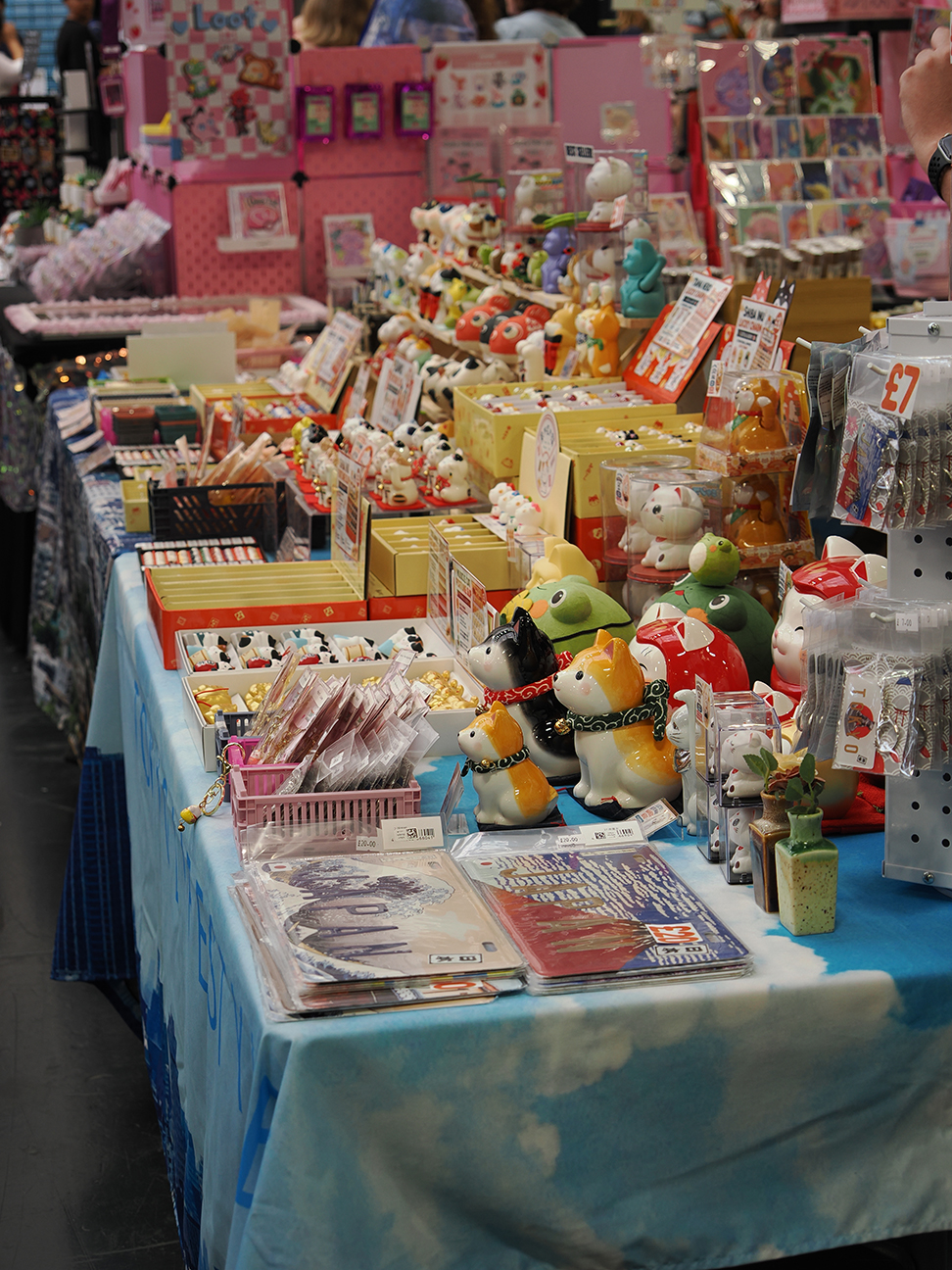 Japanese goods stall