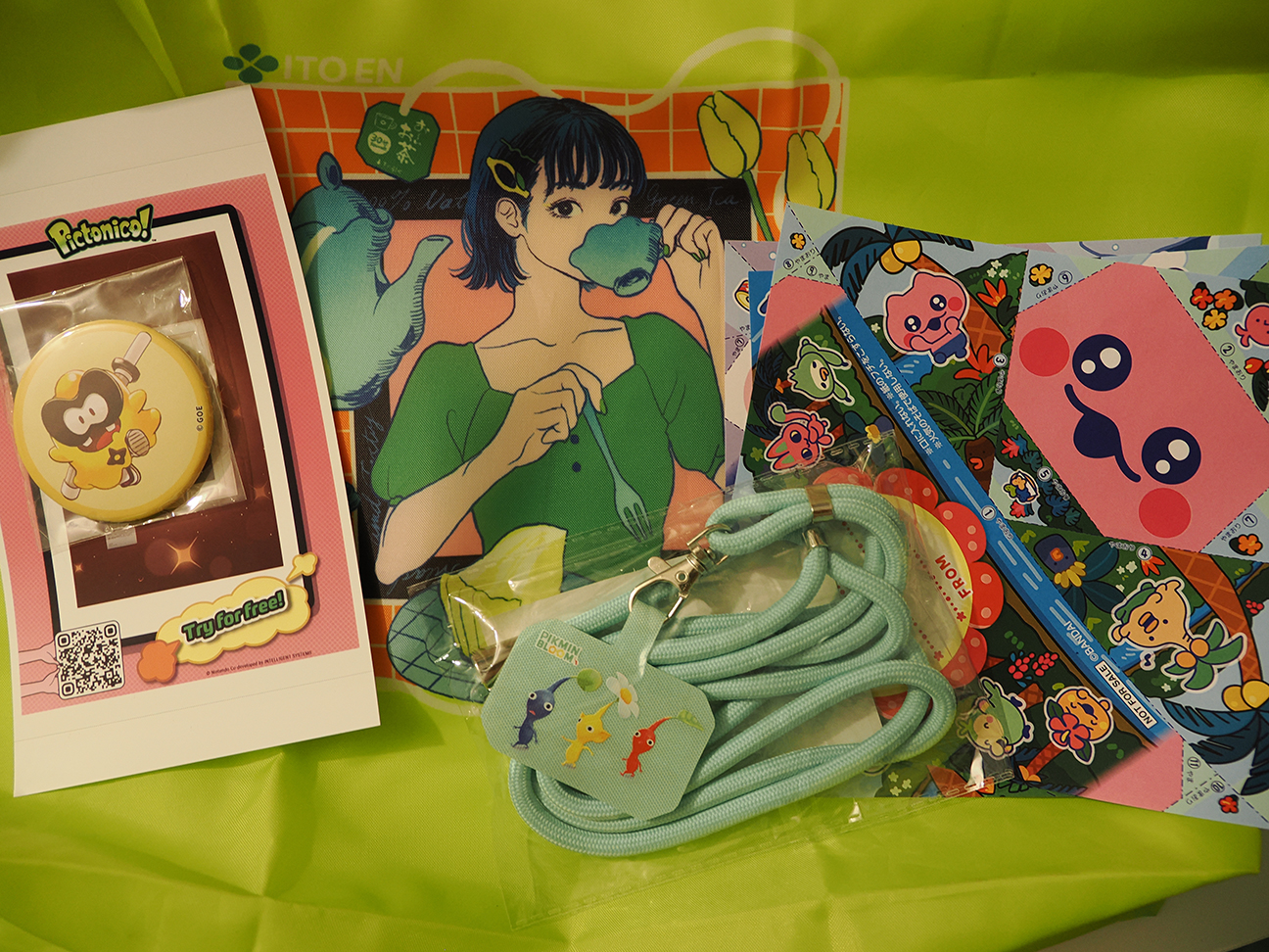 freebies from Hyper Japan haul