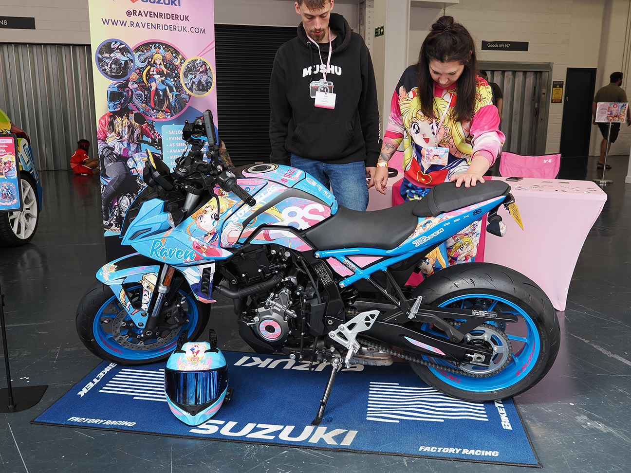 raven rider uk sailor moon bike