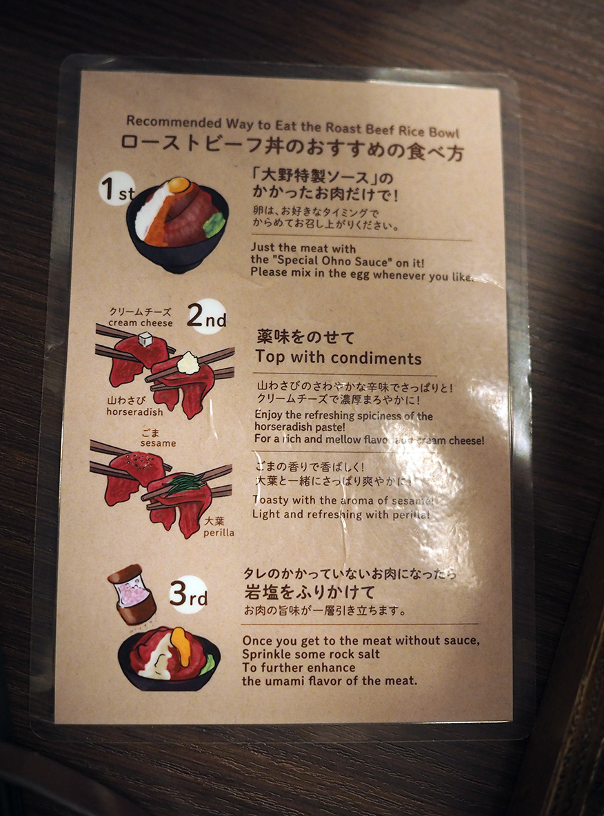 recommended way to eat roast beef