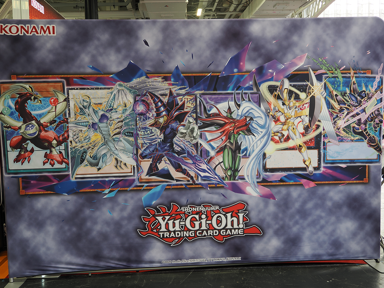 yu gi oh trading card game stall